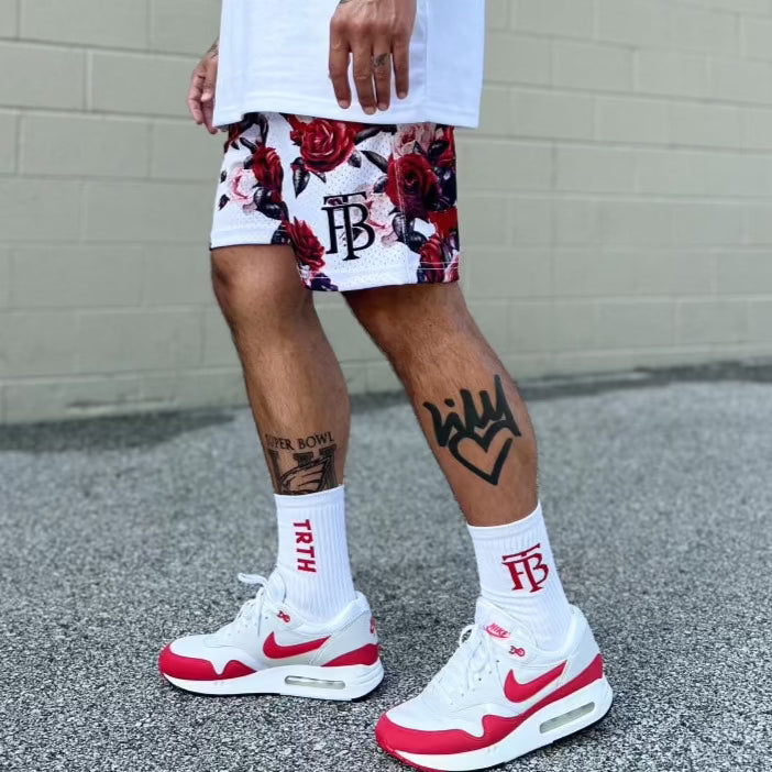 Icon Shorts - Rose