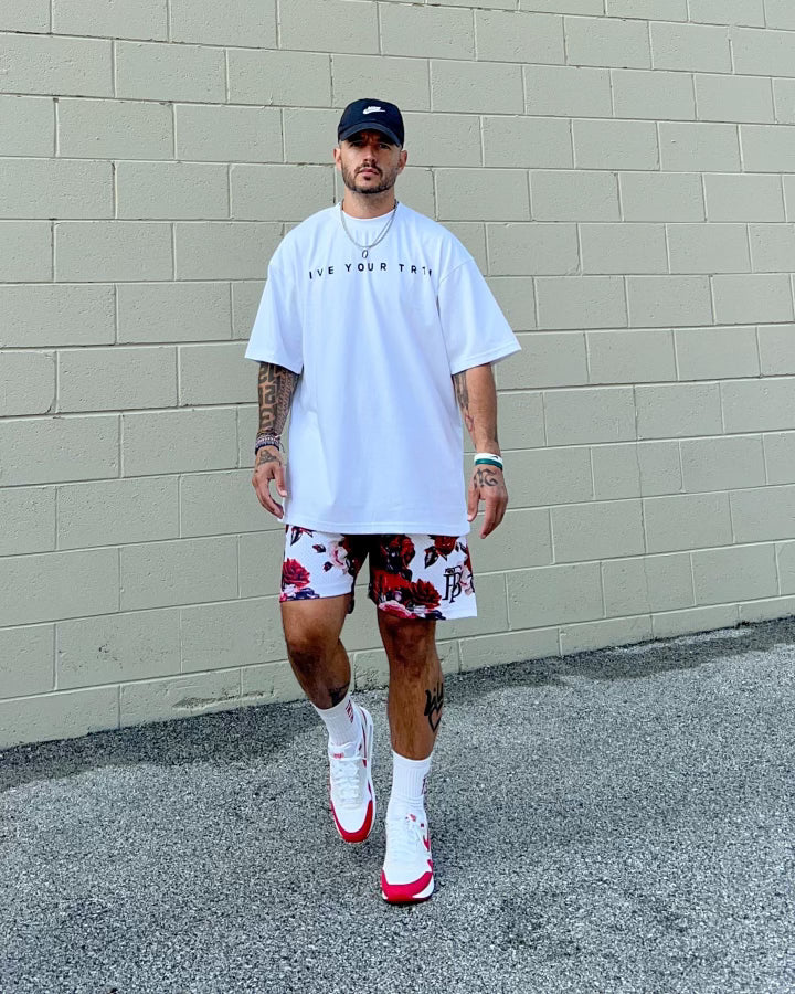 Icon Shorts - Rose
