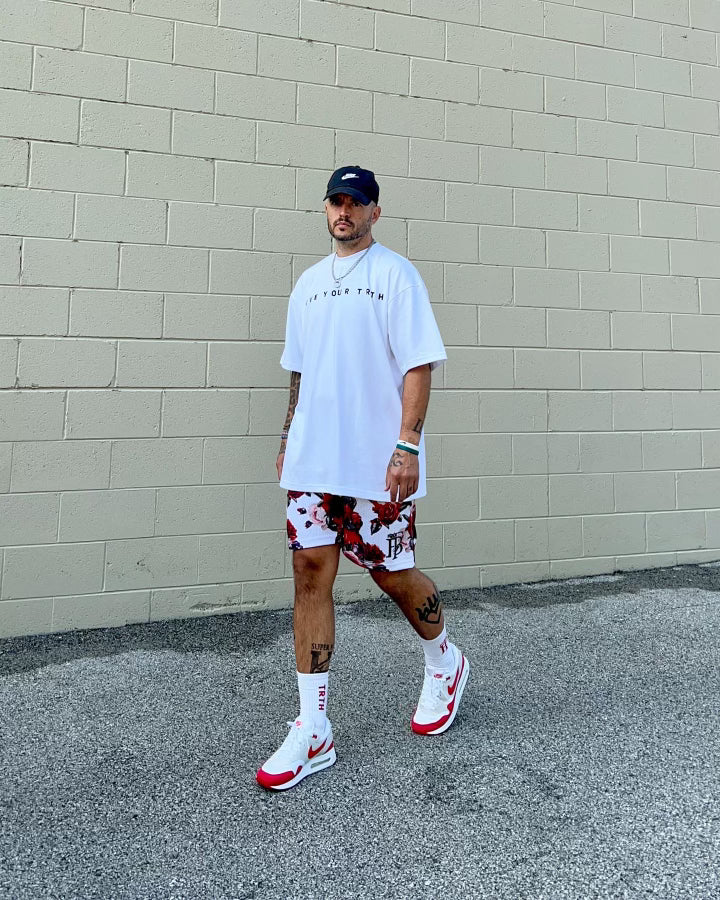 Icon Shorts - Rose
