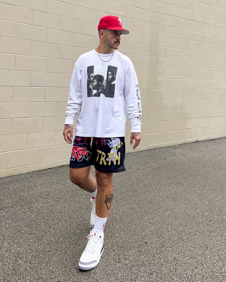 Graffiti - Mesh Shorts