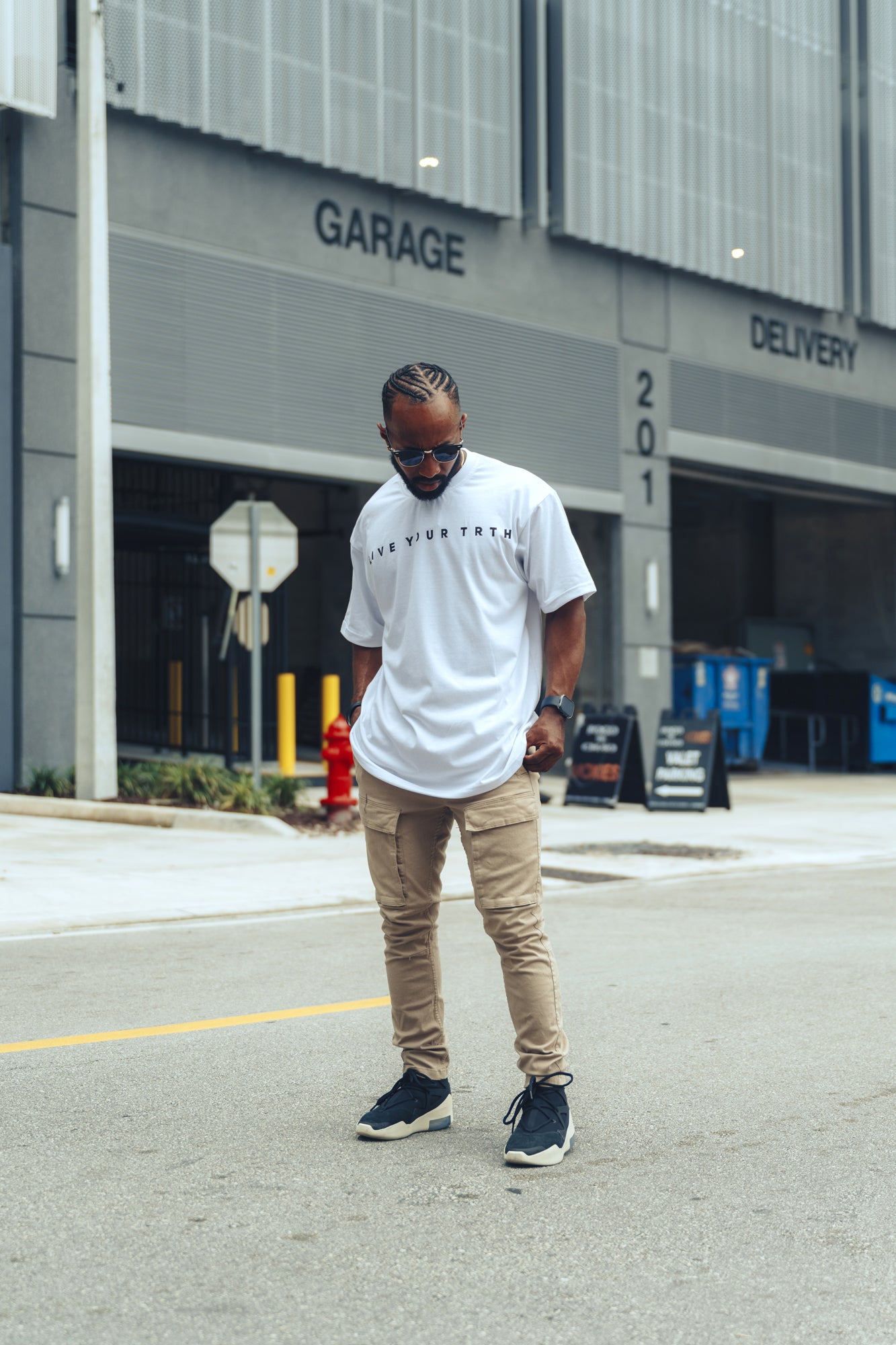 Bold Oversized Tee - White