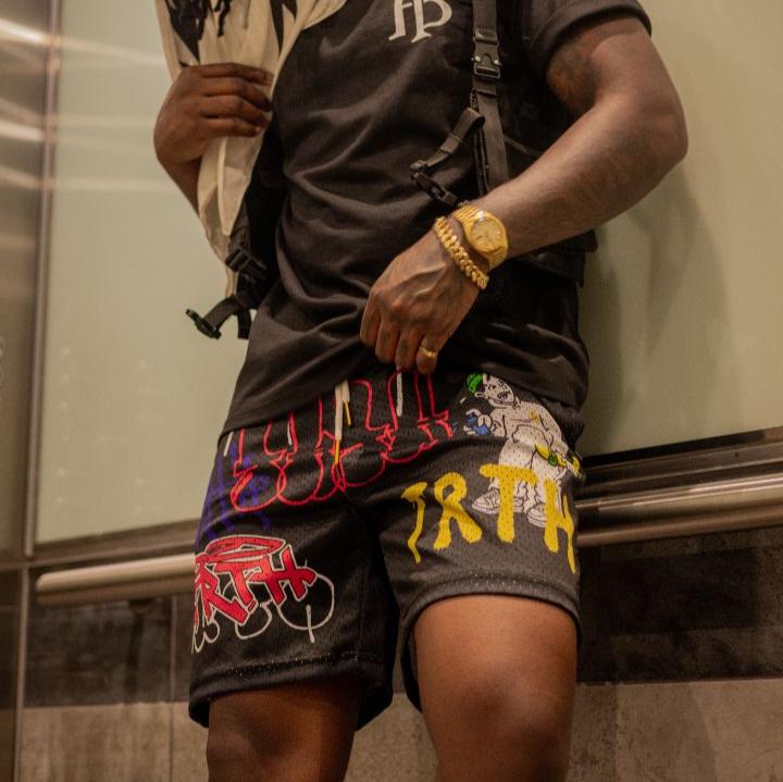 Graffiti - Luxe Mesh Shorts